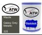 Preview: Mazda, Galaxy Grey Metallic, 32S: 500ml Lackdose, von ATW Autoteile West.